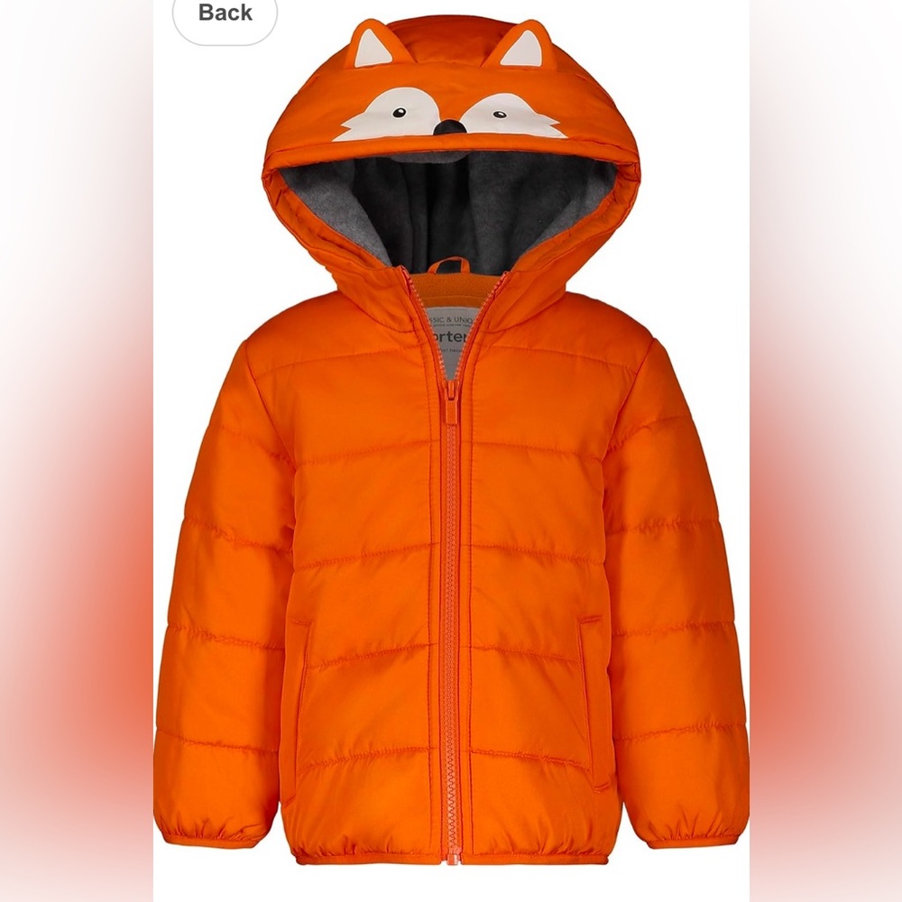 Carters Toddler Fox Coat